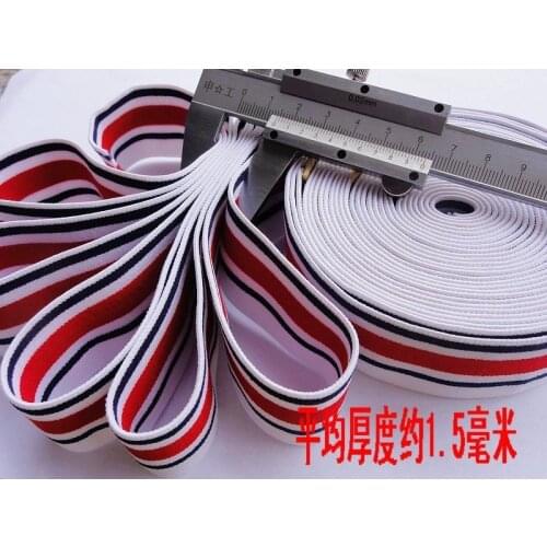 5meters/lot 3.5cm width thickened nylon elastic webbing for sewing underwear belt bags clothing ribbon soft band