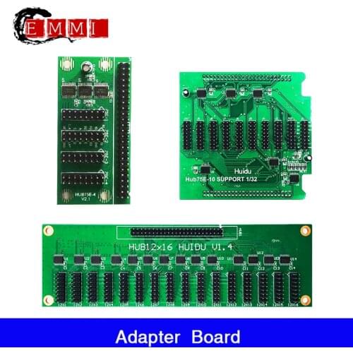 HUB75E-10 /HUB75E-5 /HUB75E-4 /HUB08-8 / HUB12-16/Adapter Board LED Controller for LED Display Module