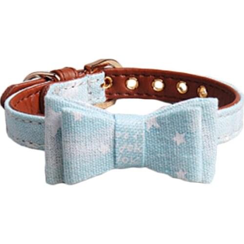 18PCS / LOT Cowboy Pet Bow Collar Dog Leash Pet Supplies Cat Dog Grooming Accessories