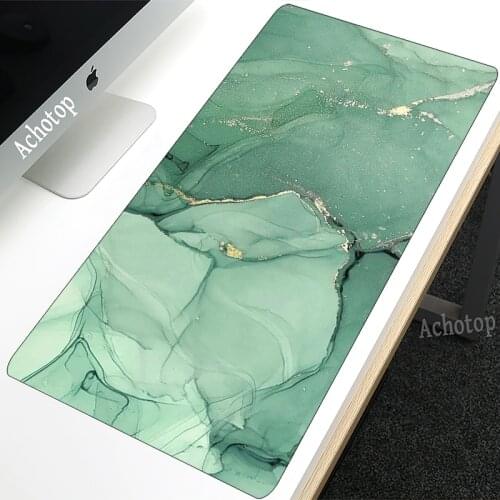 Ink Marble Gaming Mouse Pad Anime Large Computer Mousepad Big XL Speed Cool Cartoon XL Keyboard Desk Mice Gamer Mat for PC Gamer