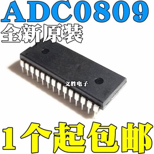 New and original ADC0809CCN Eight module A/D converter chip DIP28 CCN modulus AD converter chip