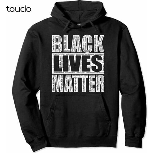 Black Lives Matter Names Hoodie I Cant Breathe Breonna Taylor George Floyd BLM
