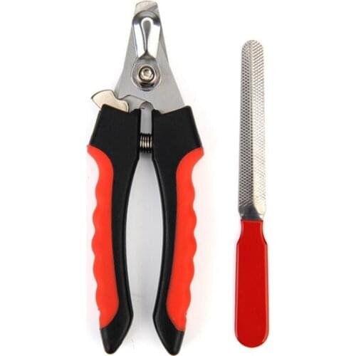 Professional Pet Dog Nail Clipper Cutter Stainless Steel Grooming Scissors Clippers for Animals Cats Pet Supplies