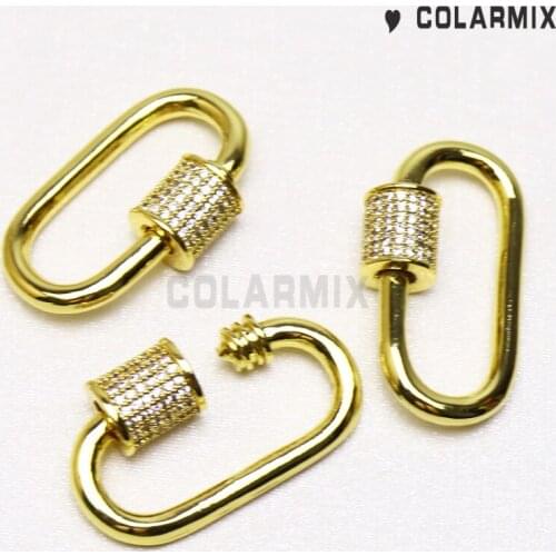 10 Pcs Round charm gold clasp pendants letters beads fashion jewelry accessories for women choose letter after your order 51065