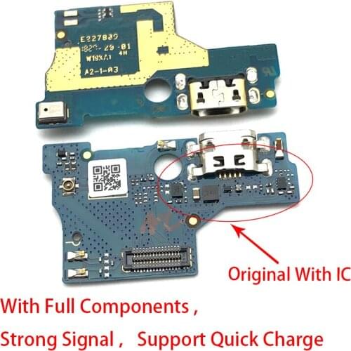 10Pcs/Lot,Micro USB charging port connector PCB Board dock Charge Flex cable For ASUS Zenfone Live L1 ZA550KL X00RD Replacement