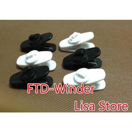 Free Ship 200pcs Headphone Headset Earphones Cord Line Cell Phone Cable Cord Wire Clip Nip Clamp Holder Clips Cable Winder