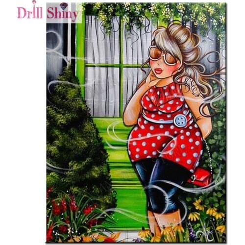 5D DIY diamond painting "sexy female" picture 3D embroidery cross stitch kits mosaic diamond embroidery home decoration wall art