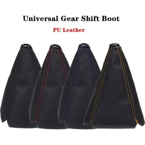 16mm PU Leather Car Gear Shift Boot for Mercedes Benz W201 GLA W176 CLK W209 W202 W220 W204 W203 W210 W124 W211 W222