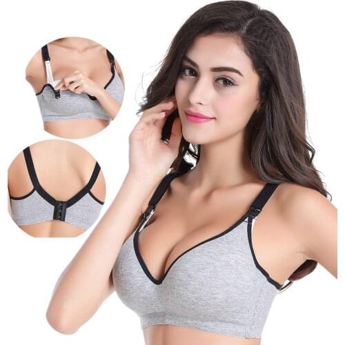 Cotton Maternity Nursing Bras Set Pregnant Breastfeeding Pregnancy Women Underwear Breast Feeding Bra soutien gorge allaitement