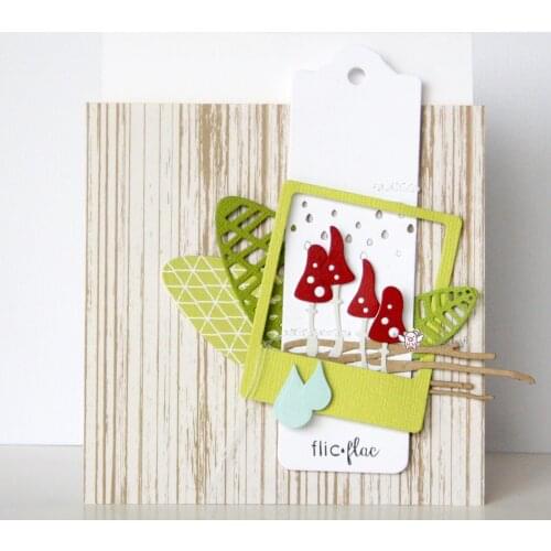 Snail mushroom Metal Cutting Dies Stencils DIY Scrapbooking Paper/photo Cards Embossing Dies