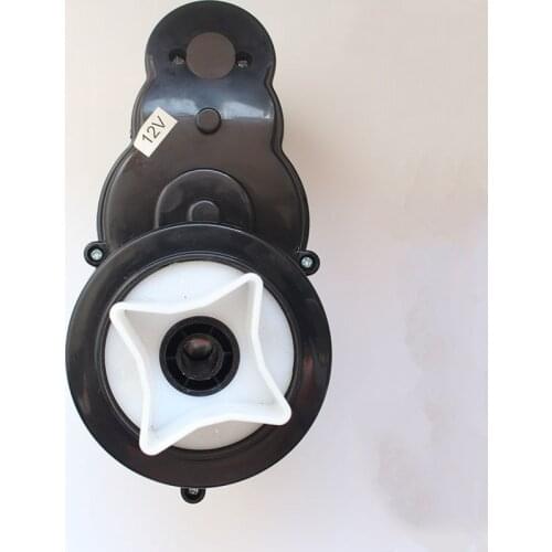 ChildrenS Electric Car Gearbox With Motor, RS550 Remote Control Car Engine Four Corners Gear Box, Baby Happy Time Electric Car