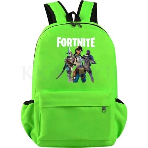 Kids SchoolBag Fortress Night SchoolBag Fortnite Children Backpack Student Bags Boy Girls Anime School Backpack Gift