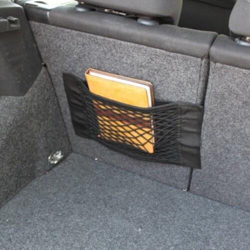 Car storage mesh bag for Almera Qashqai 2016 2017 Juke Sunny Note