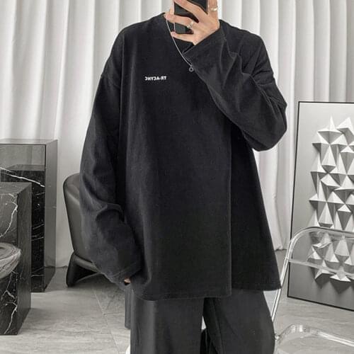 Long sleeve T-shirt for men and women in spring and autumn 2021