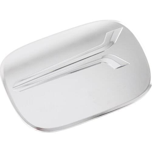 Chrome Fuel Gas Filler Tank Protector Cover Trim Molding Fit For Benz GLA 2020 2021 Accessories