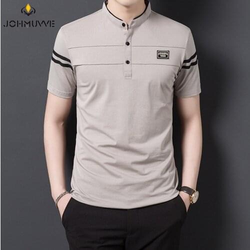 JOHMUVVE Short Sleeve T-shirts For Men