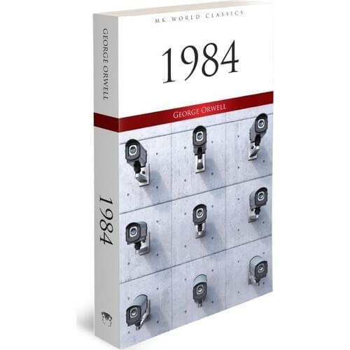 1984 - Nineteen Eighty Four George Orwell English Classic Roman - MK Publications “Who controls the past controls the future
