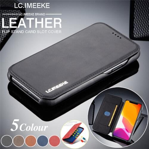 Leather Flip Phone Case For iPhone 12 Mini 11 Pro X XR XS Max Magnetic Wallet Card Cover For iPhone SE 2020 8 7 6 6S Plus Coque