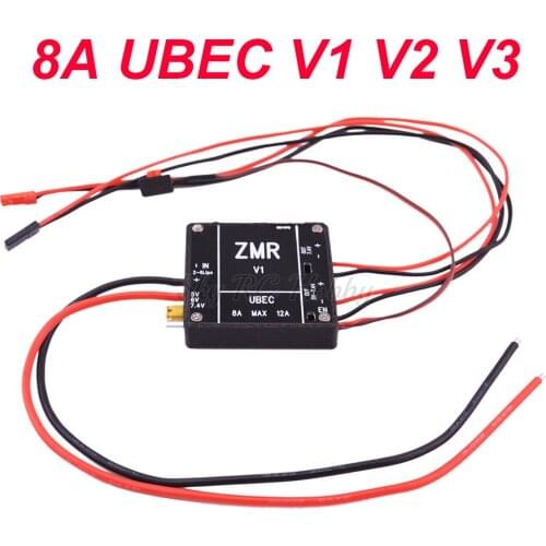 NEW 8A UBEC V1 V2 V3 BEC Input Voltage 2-6S Lipo / 4-8S BEC for RC FPV Drone Quadcopter Airplane