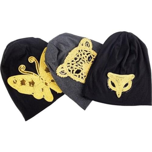 Women Men Skullies Panther Hats Casual Owl Spider Beanie Fashion Butterfly Beanies Warm Knitted Hat Multipurpose Outdoor Bonnet