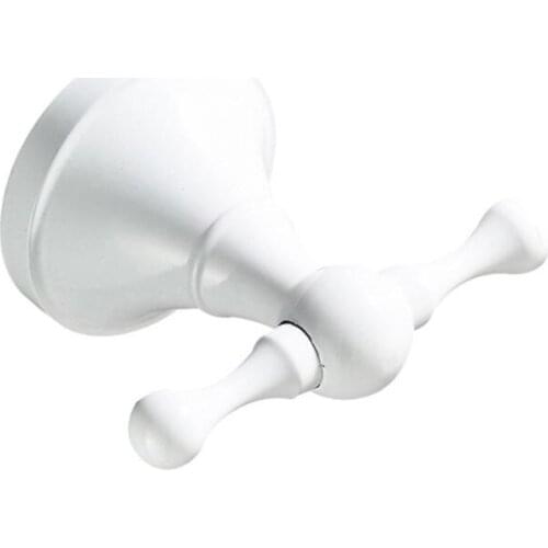 Modern Round Wall Mounted Door Brass Hook Shower Robe Towel Coat Holder Hanger