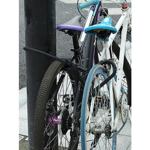Bike U Lock Heavy Duty Security Bicycle Motorcycle U Shape Lock Anti-theft Lock For Motorcycle And Mountain Bike