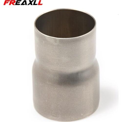 Universal 61mm-51mmMotorcycle Modified exhaust Muffler pipe Adapter Reducer Connector Pipe Tube
