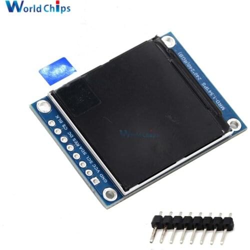 1.54inch TFT LCD Display Module IPS RGB Screen 240x240 3.3V ST7789 Driver SPI Interface Controller Board