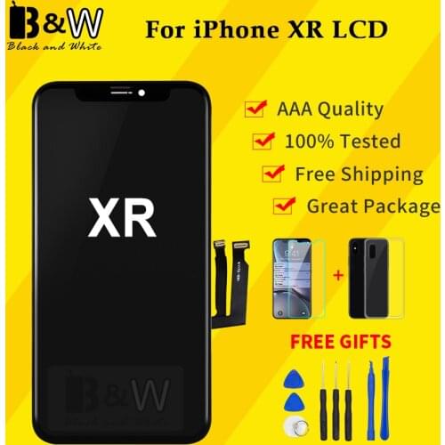 10pcs/lot Grade AAA 6.1 inch TFT For iPhone XR LCD Display Digitizer Screen Assembly Pantalla iPhone XR LCD Free DHL Shipping
