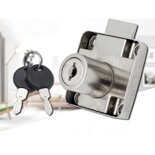 4PCS Cold Rolled Steel Office Drawer Lock With Dead Bolt Office Cabinet Lock Furniture Lock Cabinet Lock