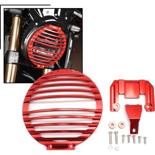 For Honda CB650R CB650 R 2019 2020 CNC Aluminum Headlight Grill Cover Round Protector Guard Motorcycle Accessories