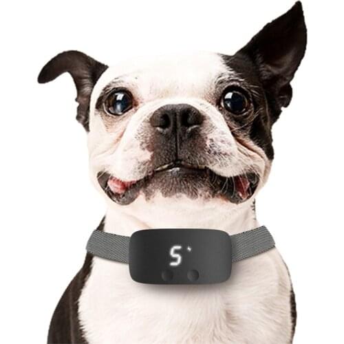 Electric Dog Training Collar With Lcd Pet Remote Control Waterproof Belt Rechargeable 7Kinds Shock Vibration Sound Sensitivity