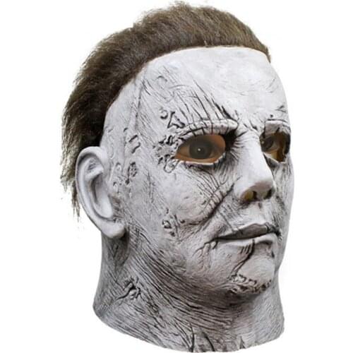 Hot Movie Halloween Horror Michael Myers Mask Cosplay Adult Latex Full Face Helmet Halloween Party Scary Props Hotsale