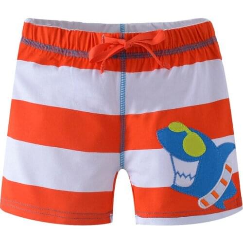 Funnygame Boys Girls Cotton Shorts Summer Children Stripe Pants Drawstring Hot Selling Kids Clothing Boys scanties