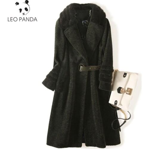 Liopfg Sheepskin Fur Coats