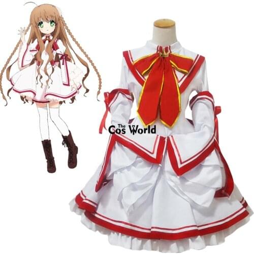 Rewrite Kanbe Kotori Senri Akane Nakatsu Shizuru Fancy Dress Uniform Outfit Anime Cosplay Costumes