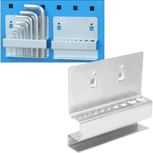Hardware Tool Hanging Board Storage rack Hex Socket Wrench Storage Rack Classified Organizer for Workshop