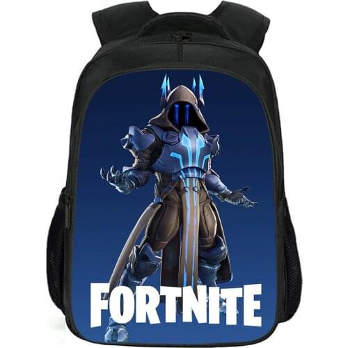 Fortnite Games Backpack 16inch Primary Fortnite School Bag For Boys Girls Cartoon Kids Grades 1-3 Mochila Escolar
