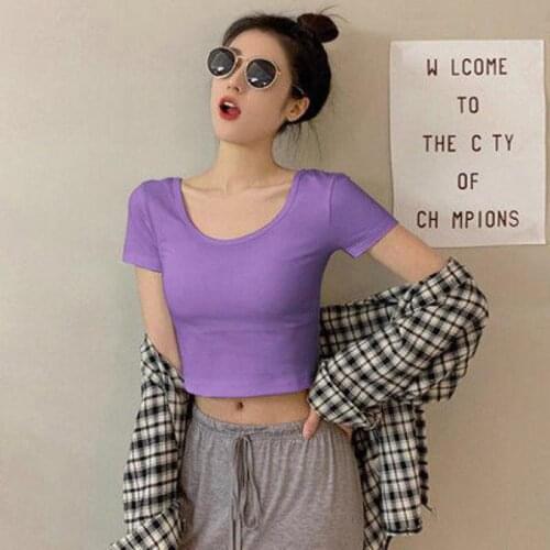 Женские короткие футболки SAEEDNTON China At AliExpress