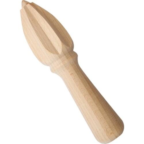 Beech Lemon Juicer Manual Solid Wood Lemon Cone Juicer Orange Lemon Press Lemon Juice Squeezing Tool