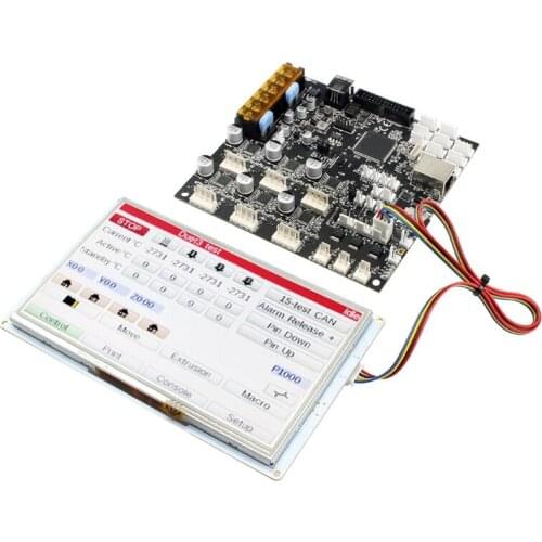 32CB 3D Printer Parts Clone Duet 3 6HC Main Controller Board with 7i Full Color Touch Screen Powerful 1 Set