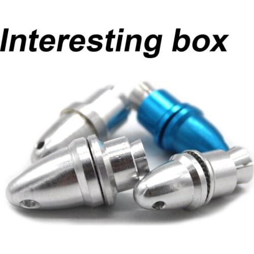 Propeller Clip 3mm Propeller Clip Warhead 4 Axis Aircraft Propeller Clip DIY Aluminum Propeller RC Model Fairing