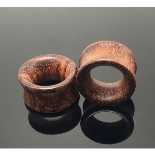 1 Pair Sale fashion flesh tunnels ear plugs big gauge piercing expander wood 8mm - 20mm pircing body jewelry