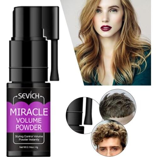 1Pcs Mattifying Powder Increases Hair Volume Captures Haircut Unisex Modeling Styling Hair Powder Hairspray Hair Wax