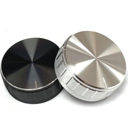 30*12mm Aluminum Alloy Potentiometer Knob Cap Volume Control Knob Hat Rotation Switch