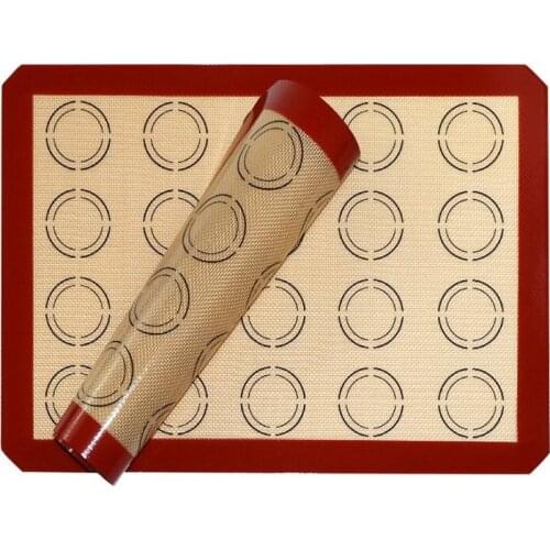 42X29.5CM Silicone Baking Mat For Macaron Cookies Bread Food Safe Non-stick Baking Sheets Pads Bake Accessories Kitchen Tools