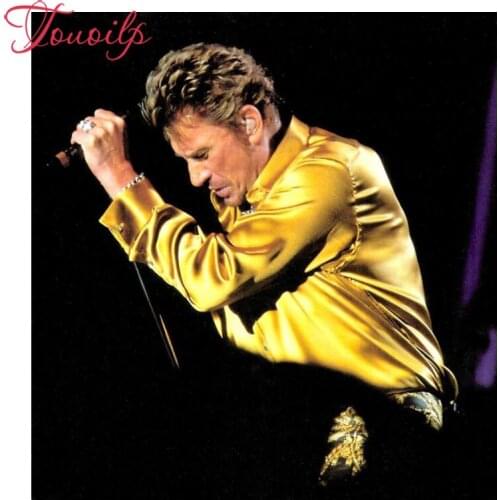 TOUOILP diy 5D spuare&round johnny hallyday 5d diamond painting rhinestones embroidery animal beaded cross stitch puzzle picture