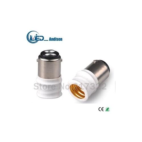 BA15D TO E14 adapter Conversion socket High quality material fireproof material E12 socket adapter Lamp holder