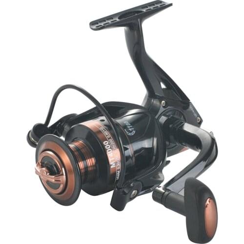 Cheap Spinning Reel Fishing Metal Spool Carrete de pesca 1000-7000 13BB Fishing Reel 8KG Max Drag 5.2:1 4.7:1 Carp Fishing Reel