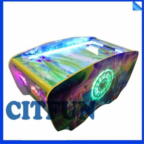 Indoor Amusement coin operated Beautiful Castle air hockey air hockey table game machine GM014D